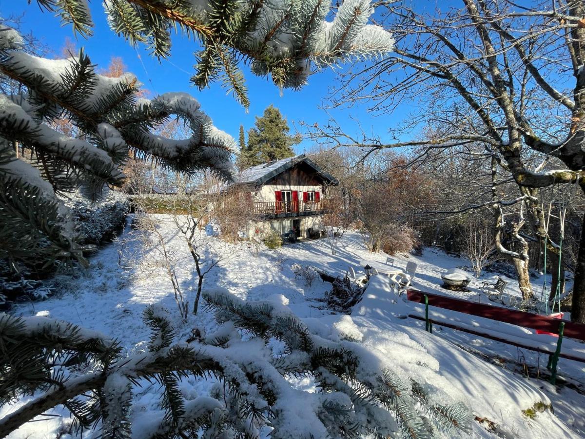 Chalet Les Airelles Labaroche Bagian luar foto
